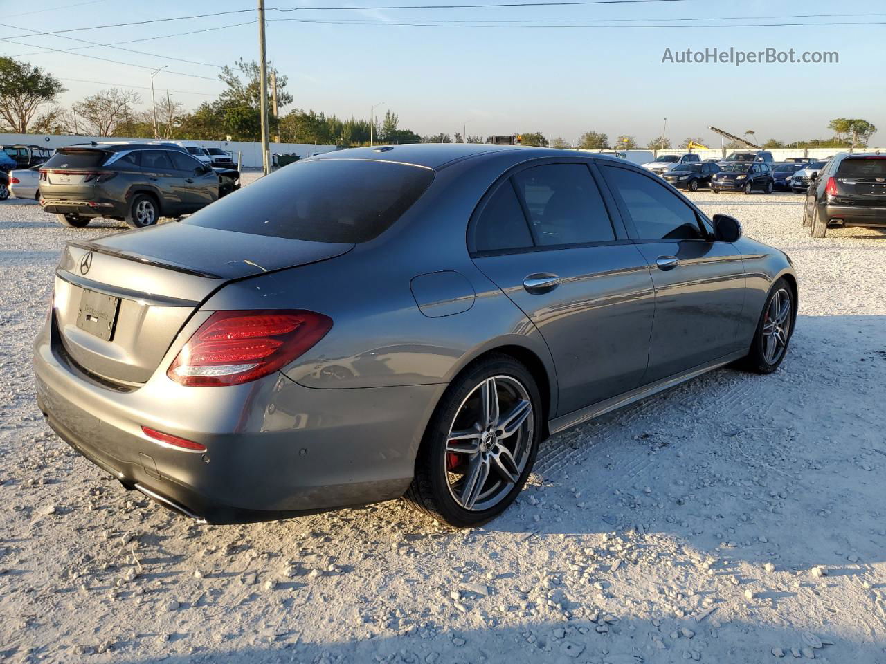 2019 Mercedes-benz E 300 Gray vin: WDDZF4JB7KA523077