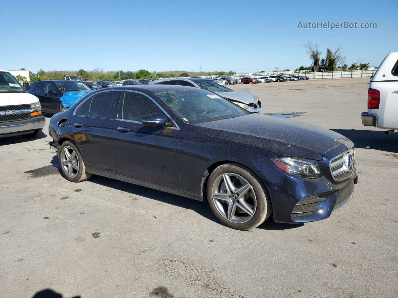 2019 Mercedes-benz E 300 Blue vin: WDDZF4JB7KA562719