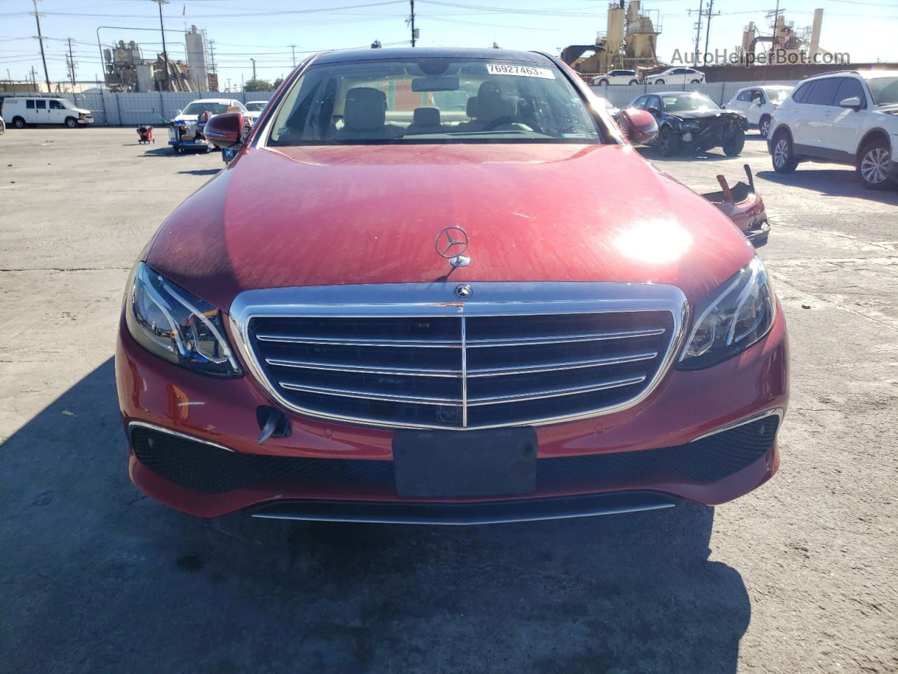 2019 Mercedes-benz E 300 Red vin: WDDZF4JB7KA590729