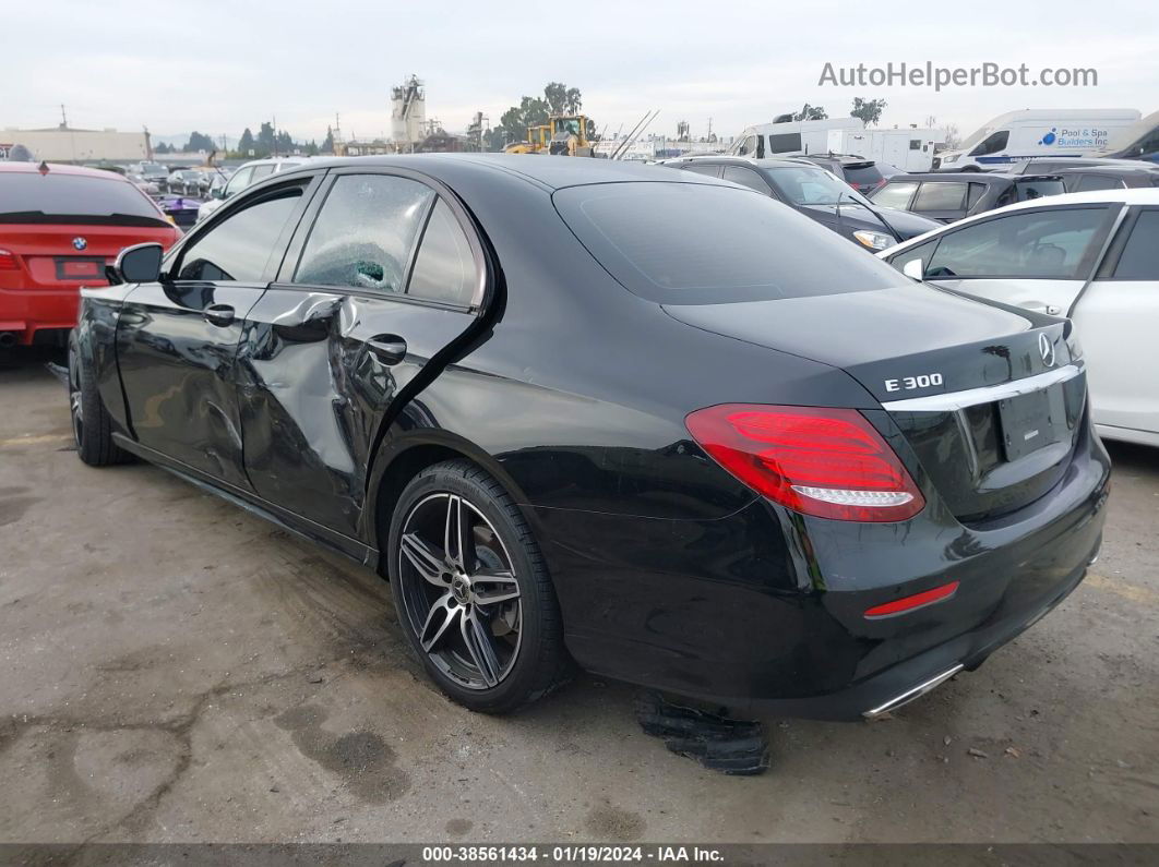 2019 Mercedes-benz E 300   Black vin: WDDZF4JB7KA613992