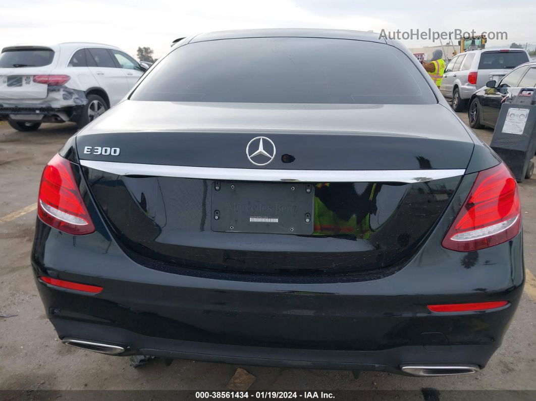 2019 Mercedes-benz E 300   Black vin: WDDZF4JB7KA613992