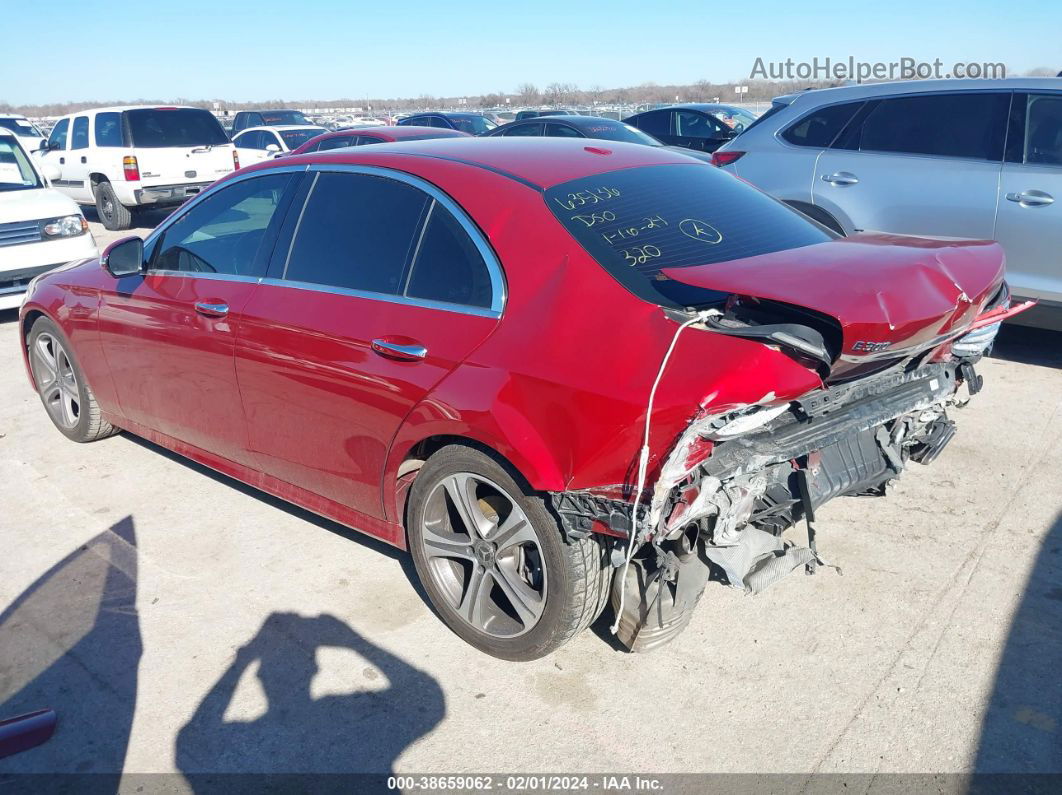 2019 Mercedes-benz E 300   Red vin: WDDZF4JB7KA658026