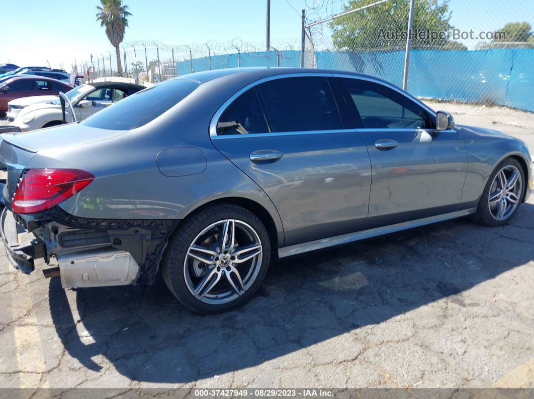 2019 Mercedes-benz E-class E 300 Gray vin: WDDZF4JB7KA658544