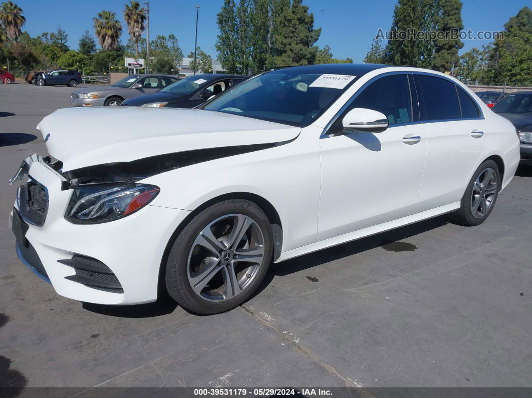 2019 Mercedes-benz E 300   White vin: WDDZF4JB7KA680768