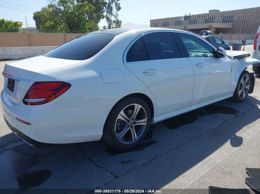 2019 Mercedes-benz E 300   White vin: WDDZF4JB7KA680768