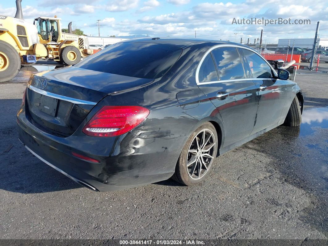 2019 Mercedes-benz E 300   Black vin: WDDZF4JB8KA514632