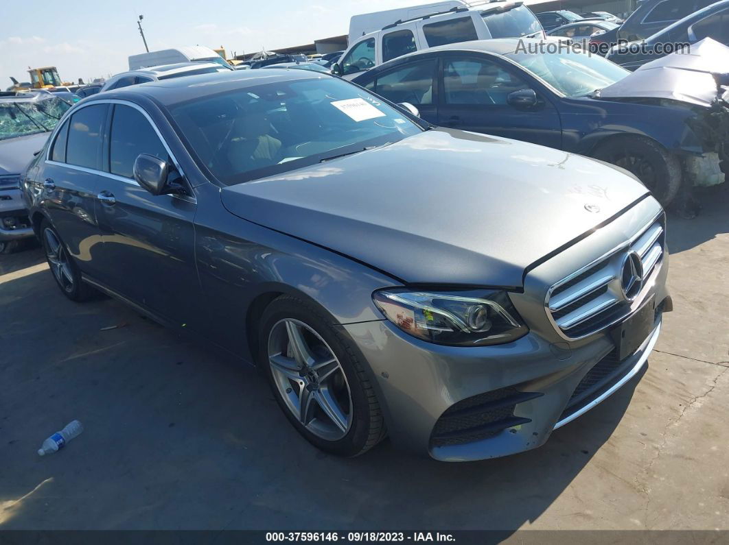 2019 Mercedes-benz E 300 Gray vin: WDDZF4JB8KA525789