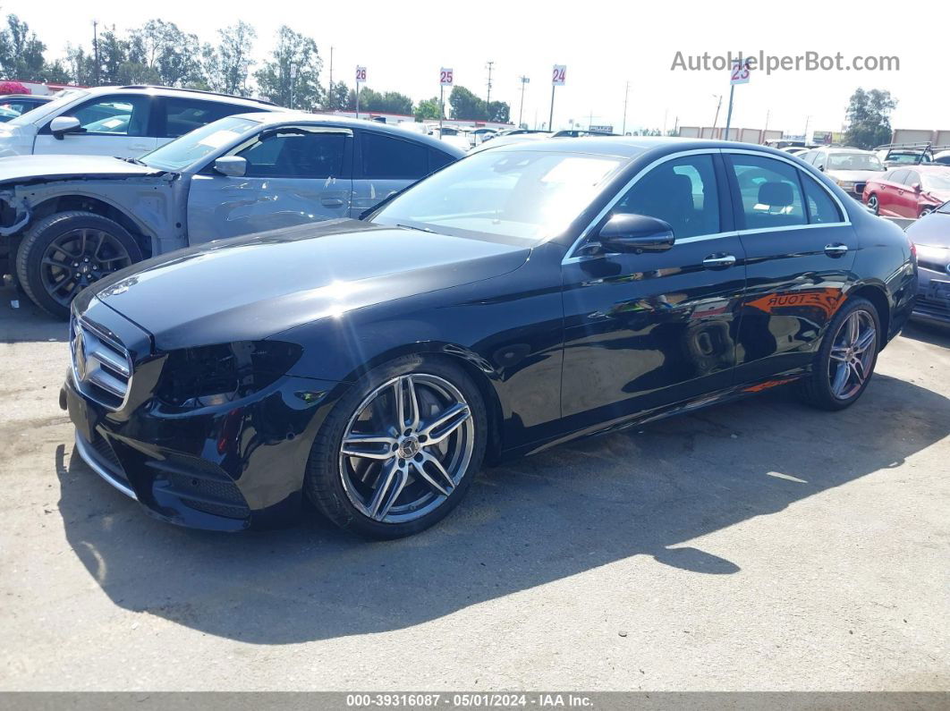 2019 Mercedes-benz E 300   Black vin: WDDZF4JB8KA555651