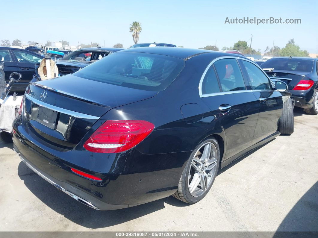 2019 Mercedes-benz E 300   Black vin: WDDZF4JB8KA555651