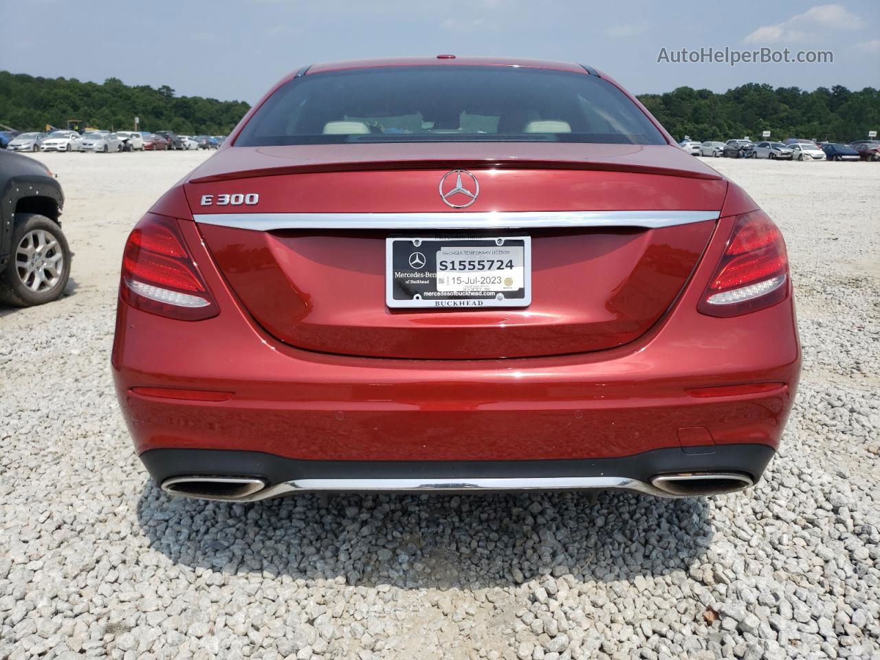 2019 Mercedes-benz E 300 Red vin: WDDZF4JB8KA579108