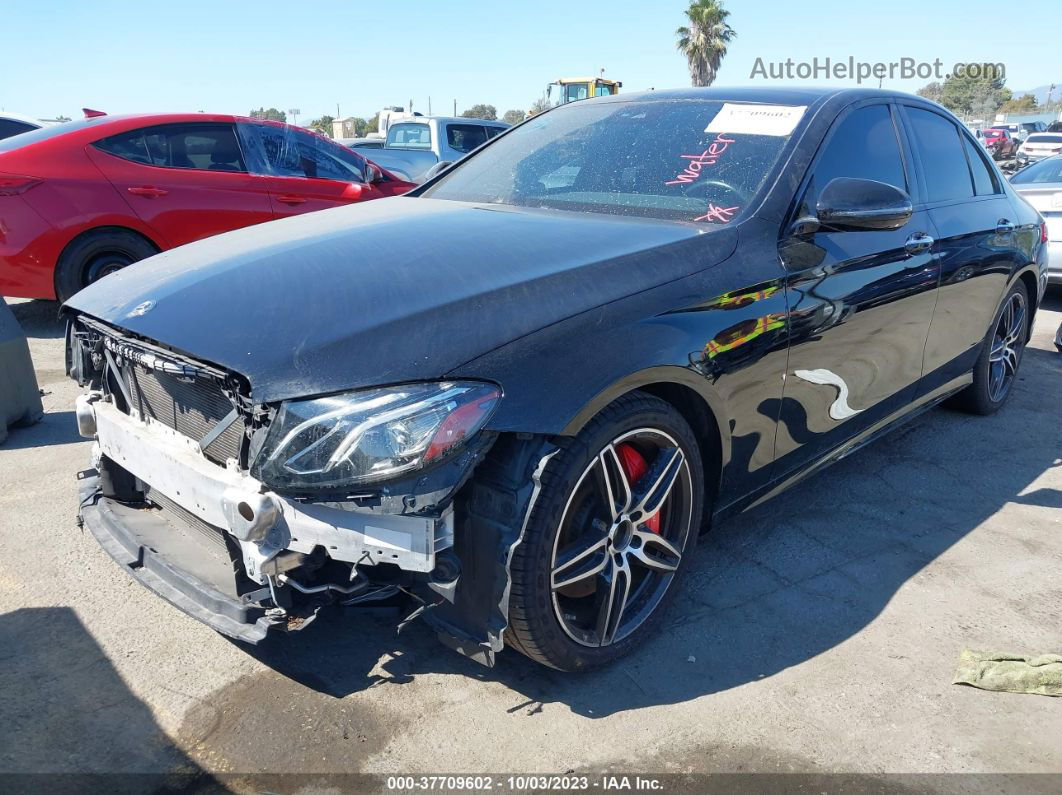 2019 Mercedes-benz E 300   Black vin: WDDZF4JB8KA602645