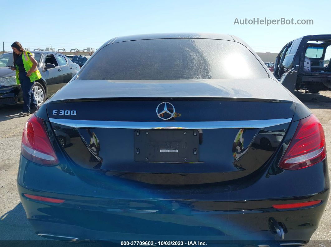 2019 Mercedes-benz E 300   Black vin: WDDZF4JB8KA602645