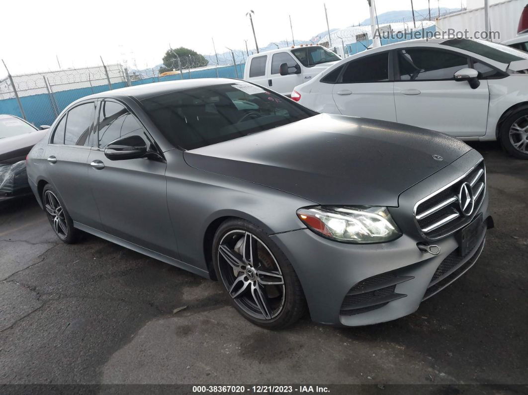 2019 Mercedes-benz E 300   Gray vin: WDDZF4JB8KA606470