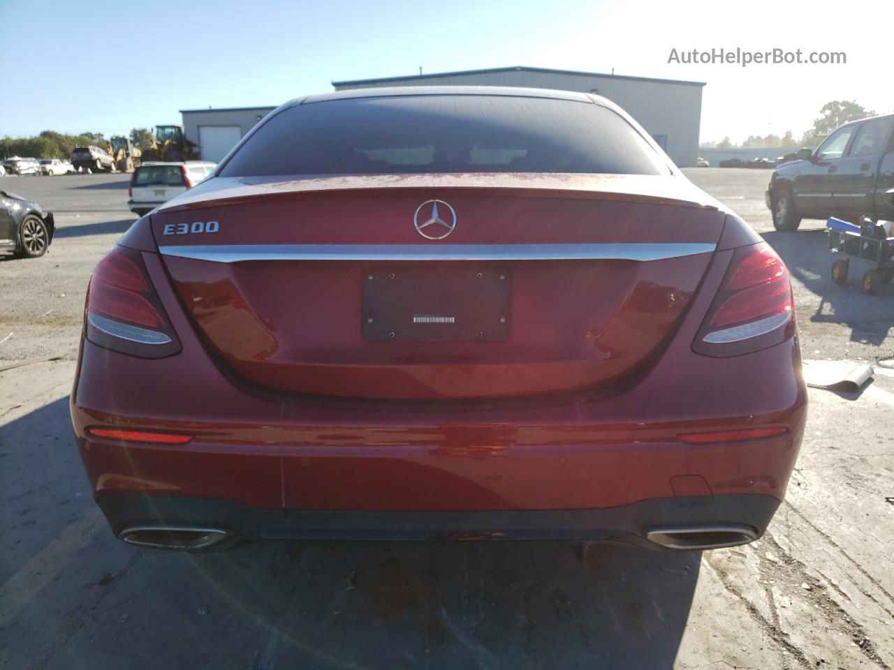 2019 Mercedes-benz E 300 Red vin: WDDZF4JB8KA607196