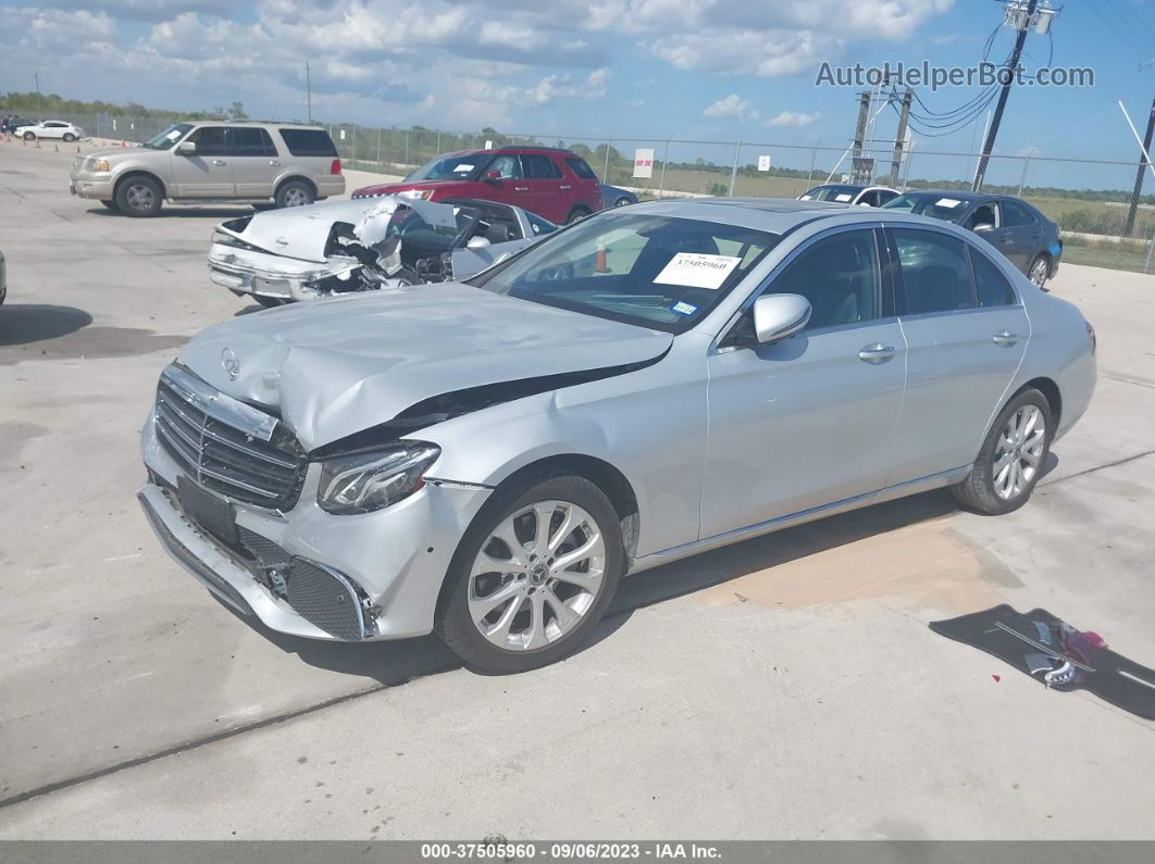 2019 Mercedes-benz E-class E 300 Silver vin: WDDZF4JB9KA489868