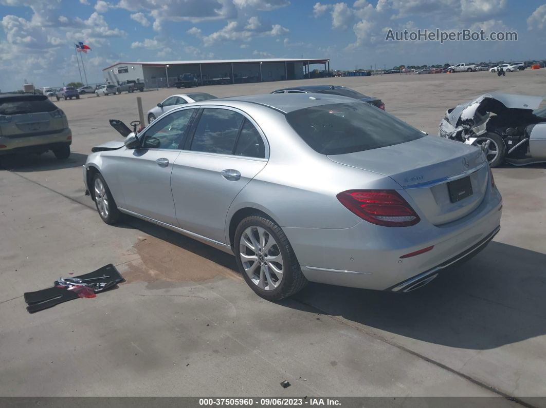 2019 Mercedes-benz E-class E 300 Silver vin: WDDZF4JB9KA489868