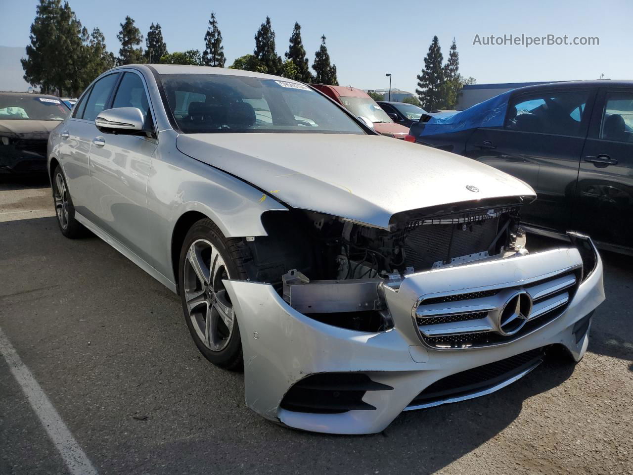 2019 Mercedes-benz E 300 Silver vin: WDDZF4JB9KA528796