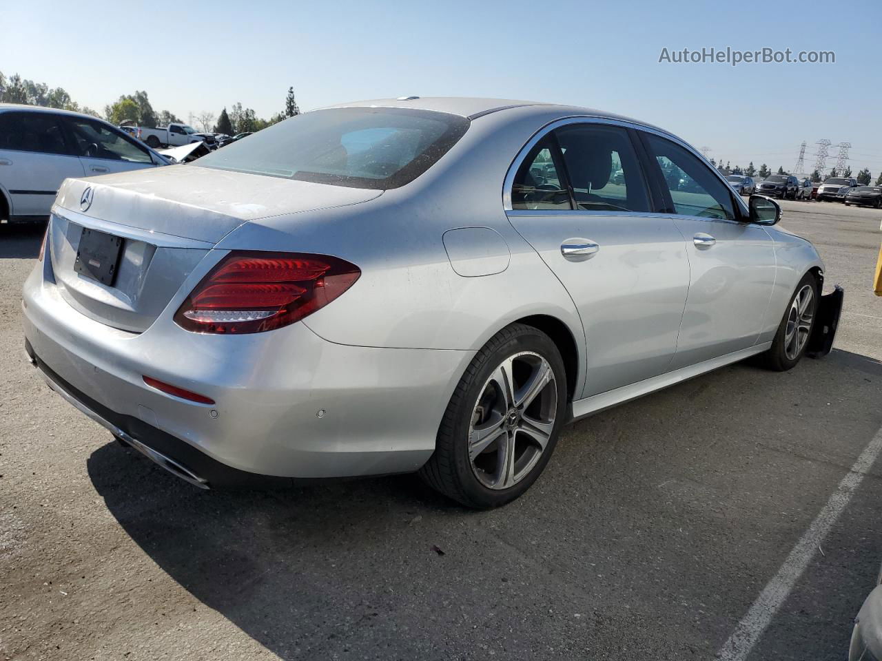 2019 Mercedes-benz E 300 Silver vin: WDDZF4JB9KA528796