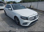 2019 Mercedes-benz E-class E 300 White vin: WDDZF4JB9KA574709