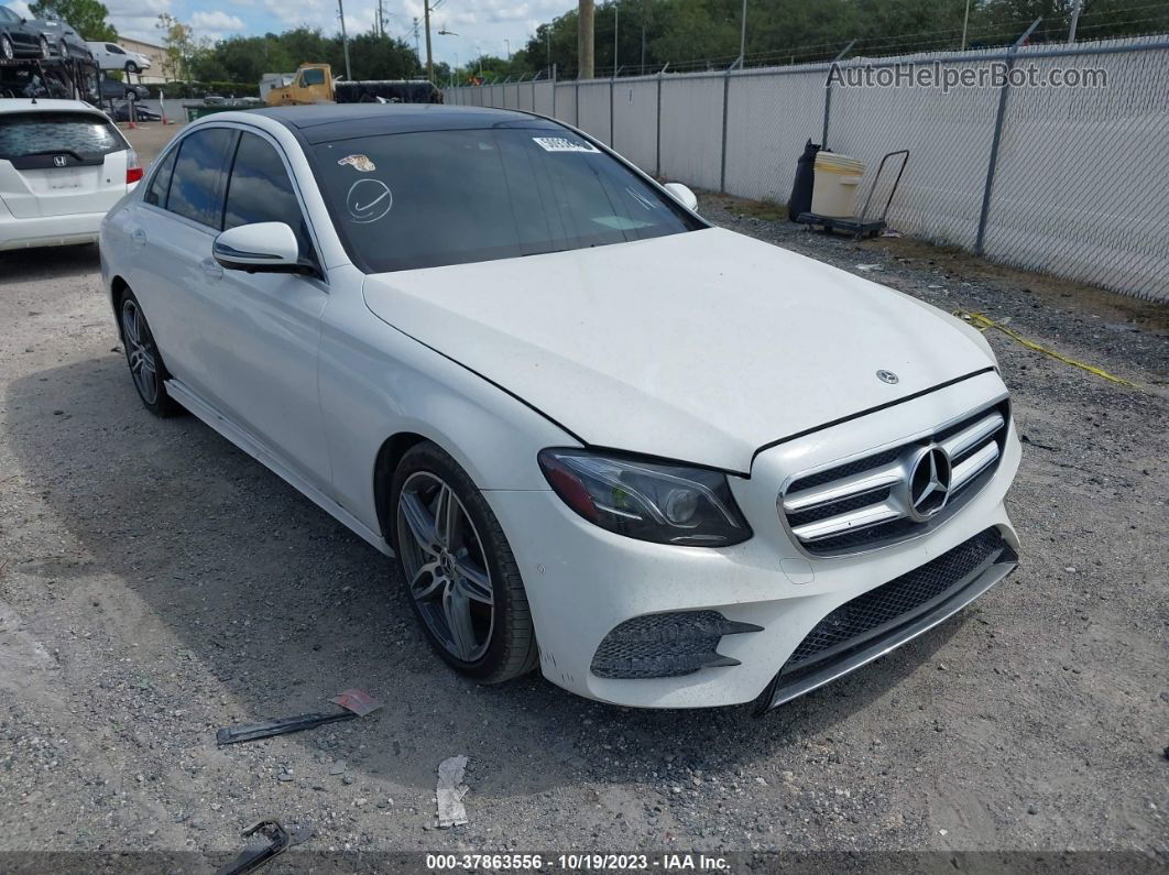 2019 Mercedes-benz E-class E 300 Белый vin: WDDZF4JB9KA574709