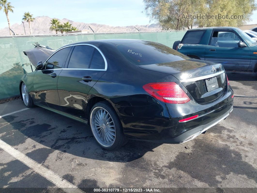 2019 Mercedes-benz E 300   Black vin: WDDZF4JB9KA581921