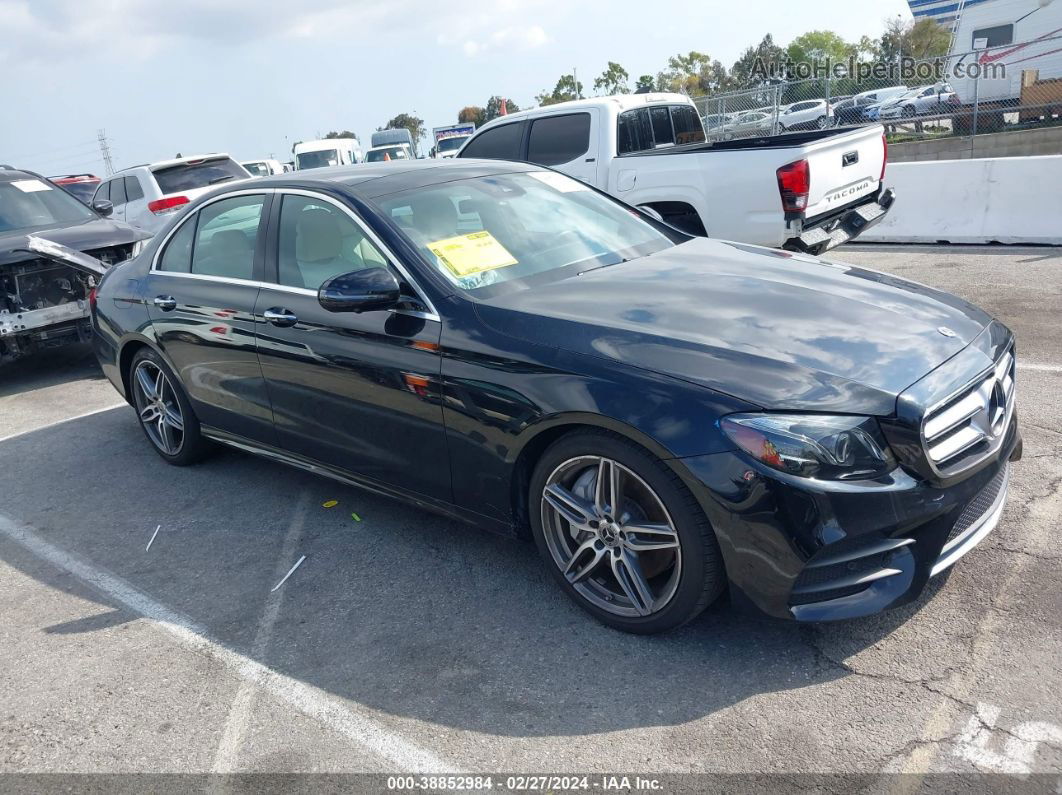 2019 Mercedes-benz E 300   Black vin: WDDZF4JB9KA626128