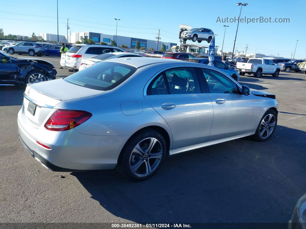 2019 Mercedes-benz E 300   Silver vin: WDDZF4JB9KA633659