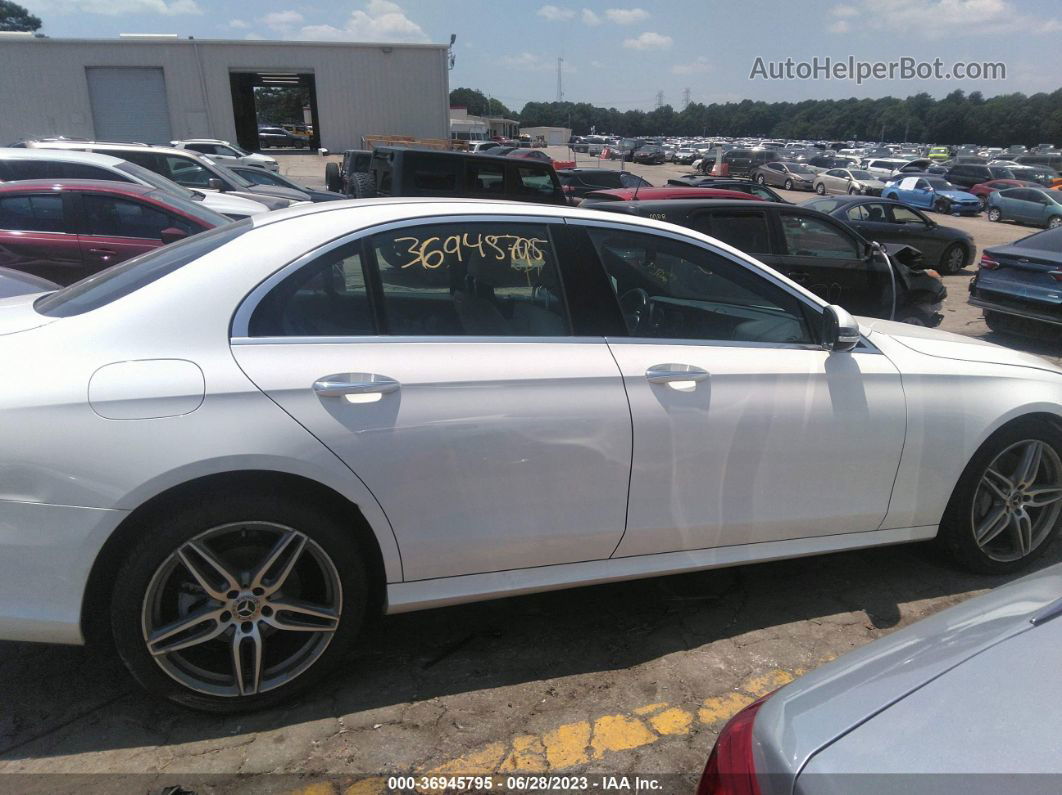 2019 Mercedes-benz E-class E 300 White vin: WDDZF4JBXKA516446