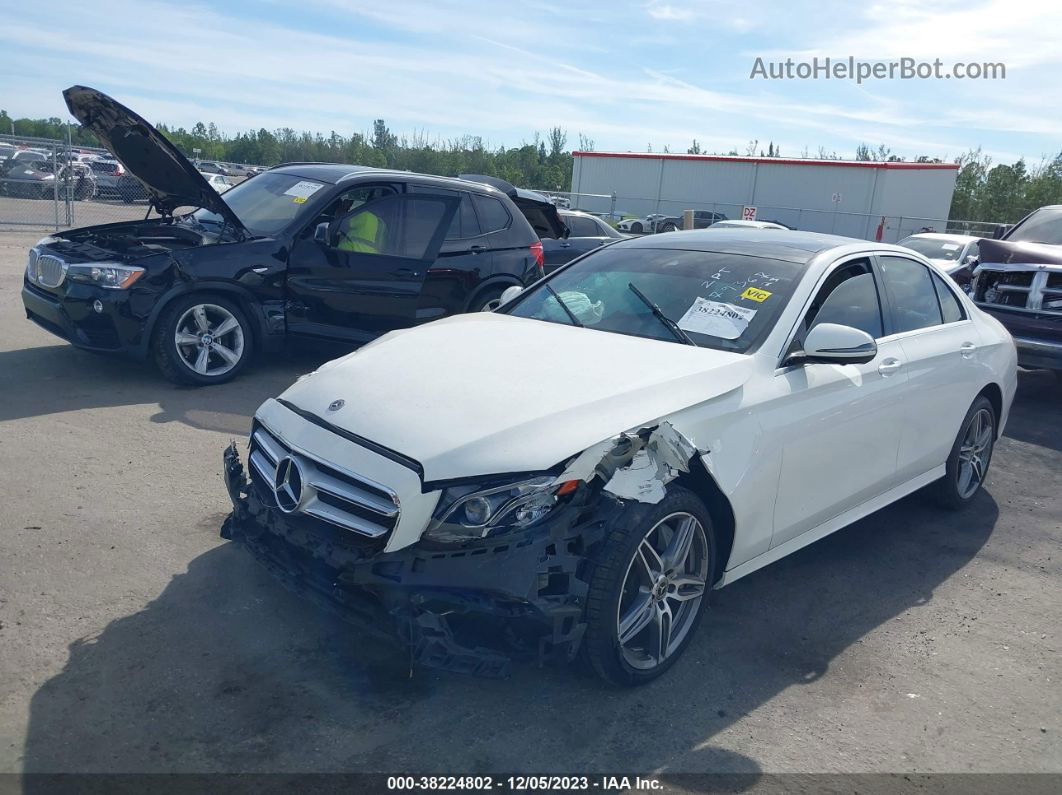 2019 Mercedes-benz E 300 White vin: WDDZF4JBXKA579367