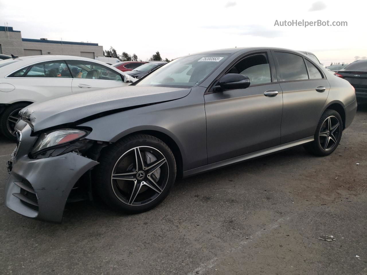 2019 Mercedes-benz E 300 Gray vin: WDDZF4JBXKA588442