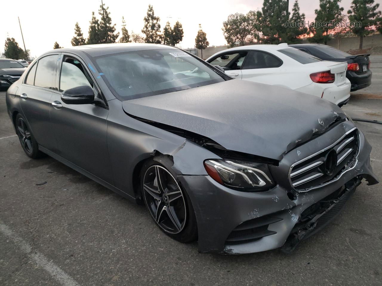 2019 Mercedes-benz E 300 Gray vin: WDDZF4JBXKA588442