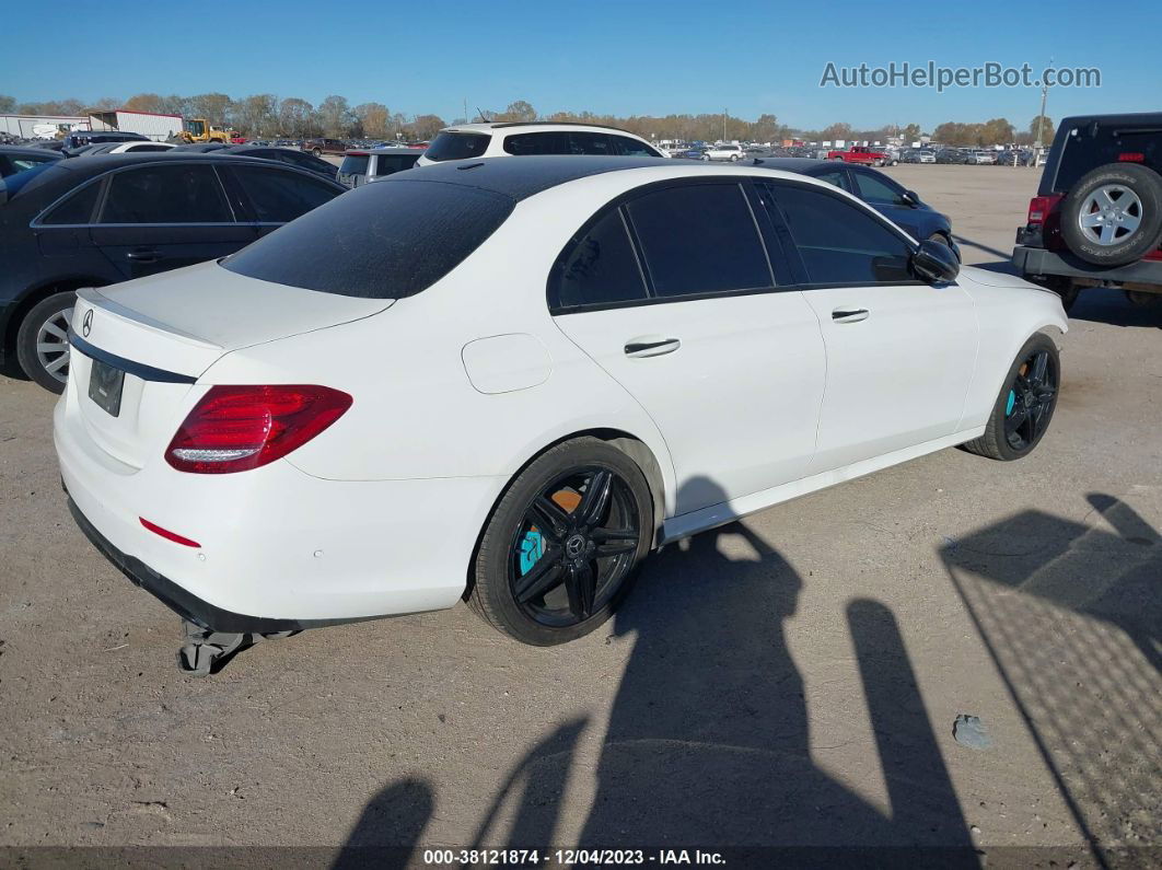 2019 Mercedes-benz E 300 White vin: WDDZF4JBXKA606535