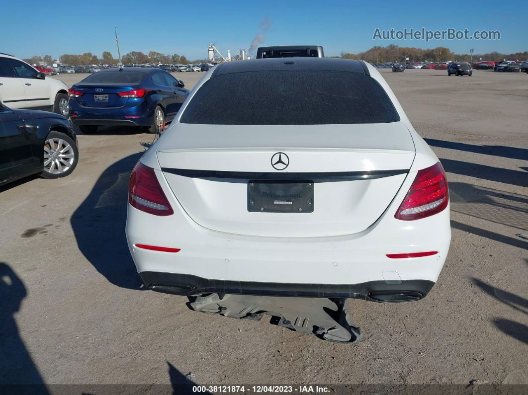 2019 Mercedes-benz E 300 White vin: WDDZF4JBXKA606535