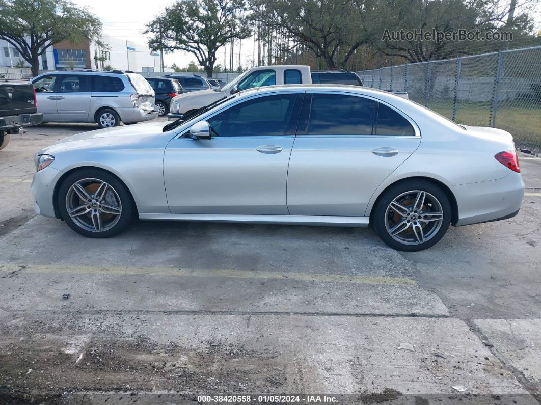 2019 Mercedes-benz E 300   Silver vin: WDDZF4JBXKA608284