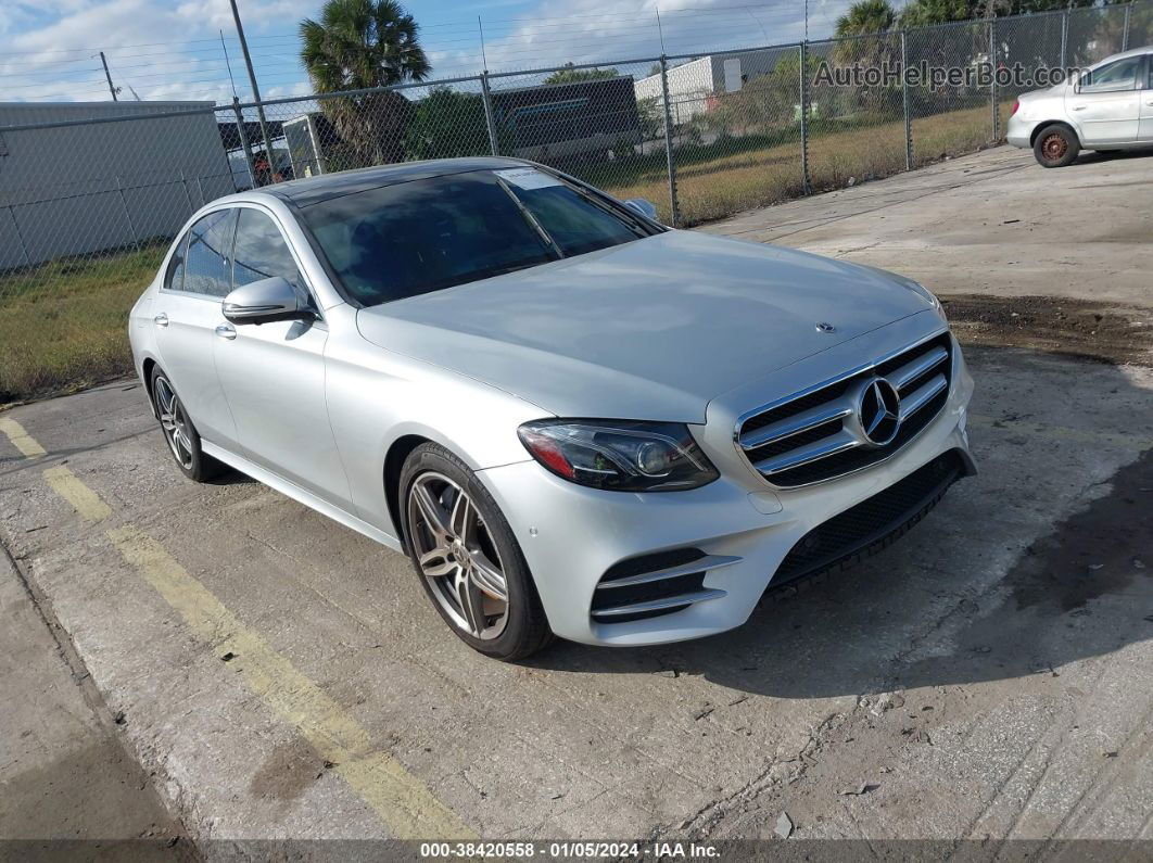 2019 Mercedes-benz E 300   Silver vin: WDDZF4JBXKA608284