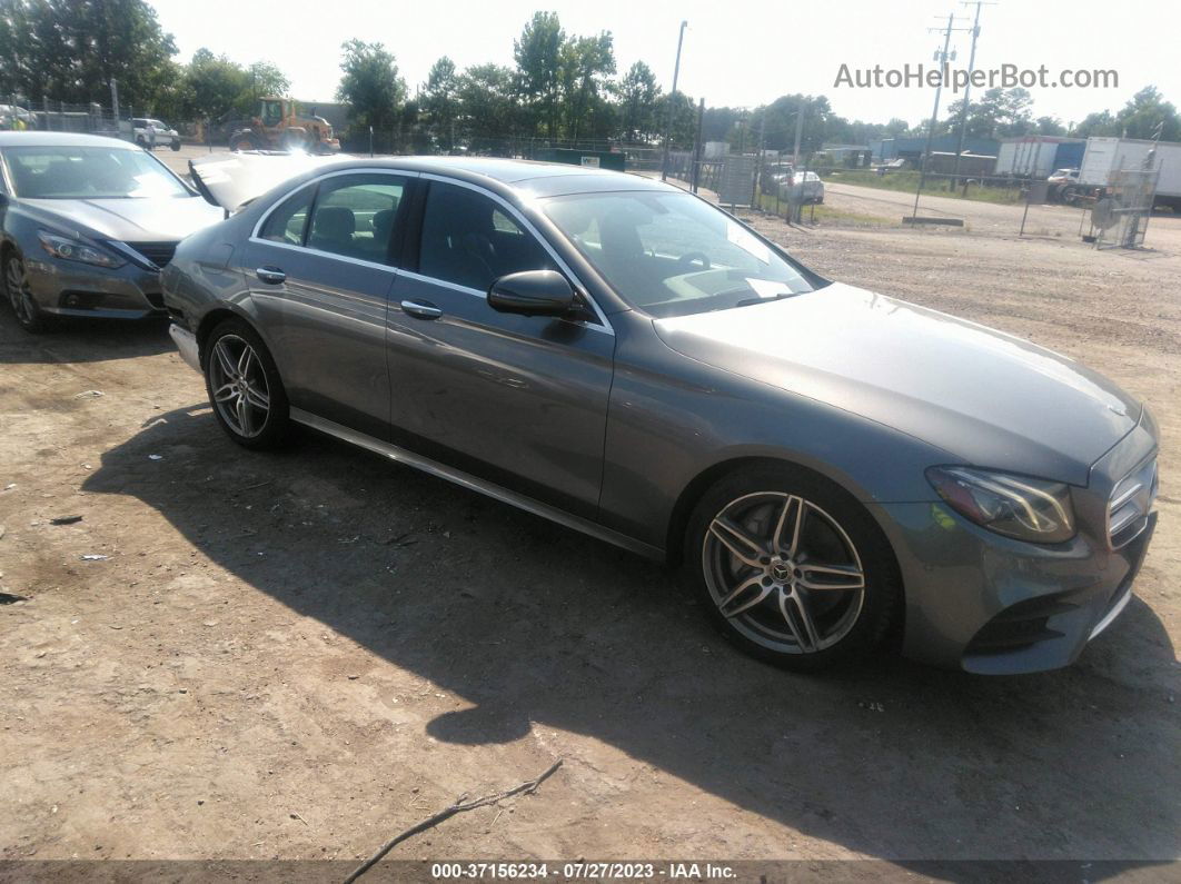 2019 Mercedes-benz E-class E 300 Gray vin: WDDZF4KB0KA542889