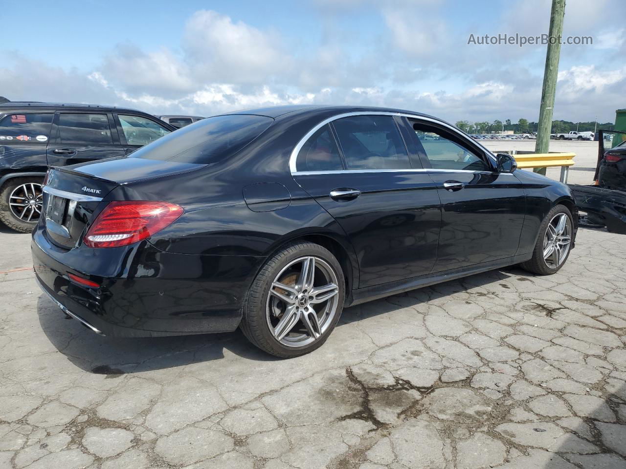 2019 Mercedes-benz E 300 4matic Black vin: WDDZF4KB0KA552872