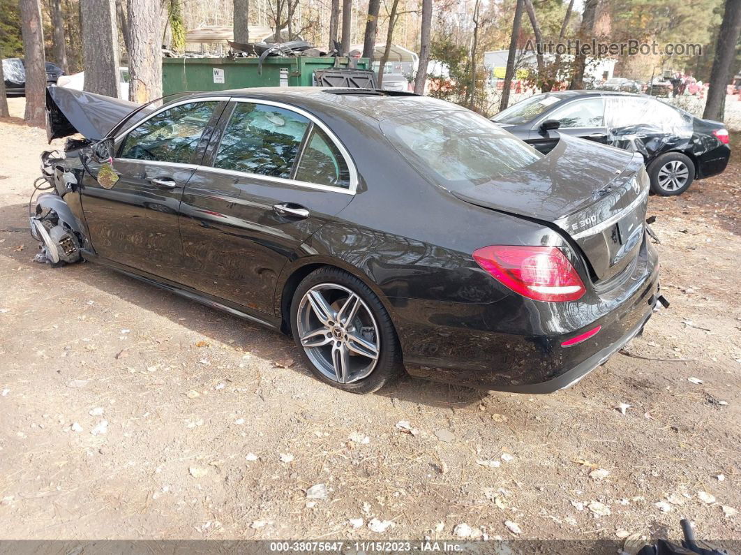 2019 Mercedes-benz E 300 4matic Черный vin: WDDZF4KB0KA591915