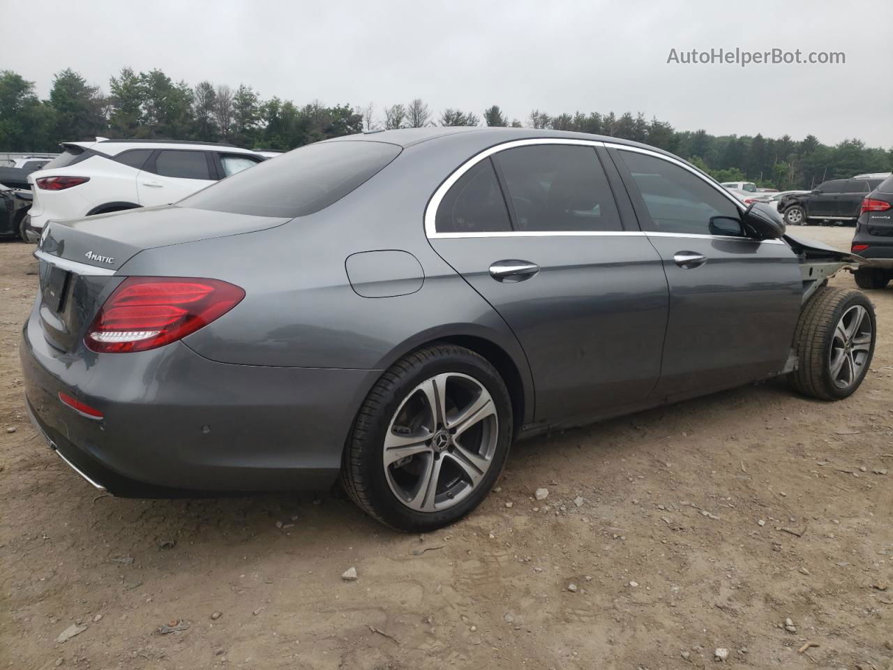 2019 Mercedes-benz E 300 4matic Gray vin: WDDZF4KB0KA594040