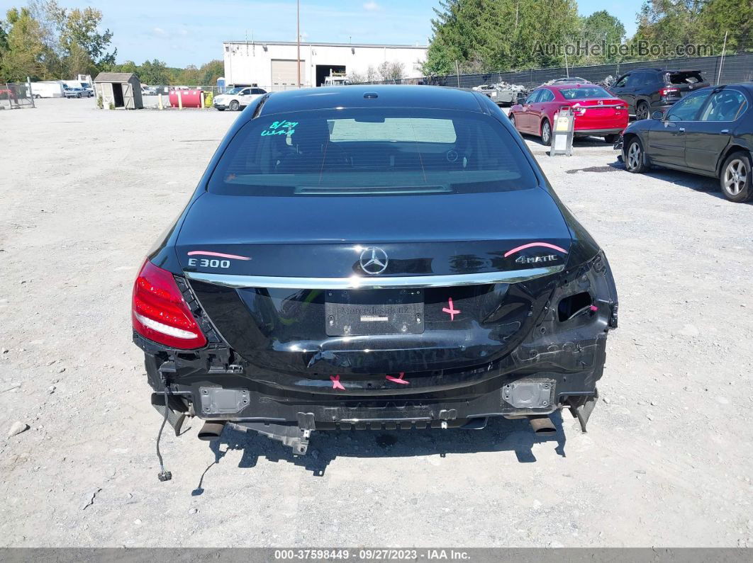 2019 Mercedes-benz E-class E 300 Black vin: WDDZF4KB0KA679265