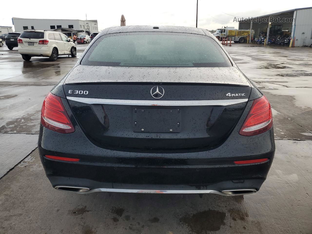 2019 Mercedes-benz E 300 4matic Black vin: WDDZF4KB1KA534641