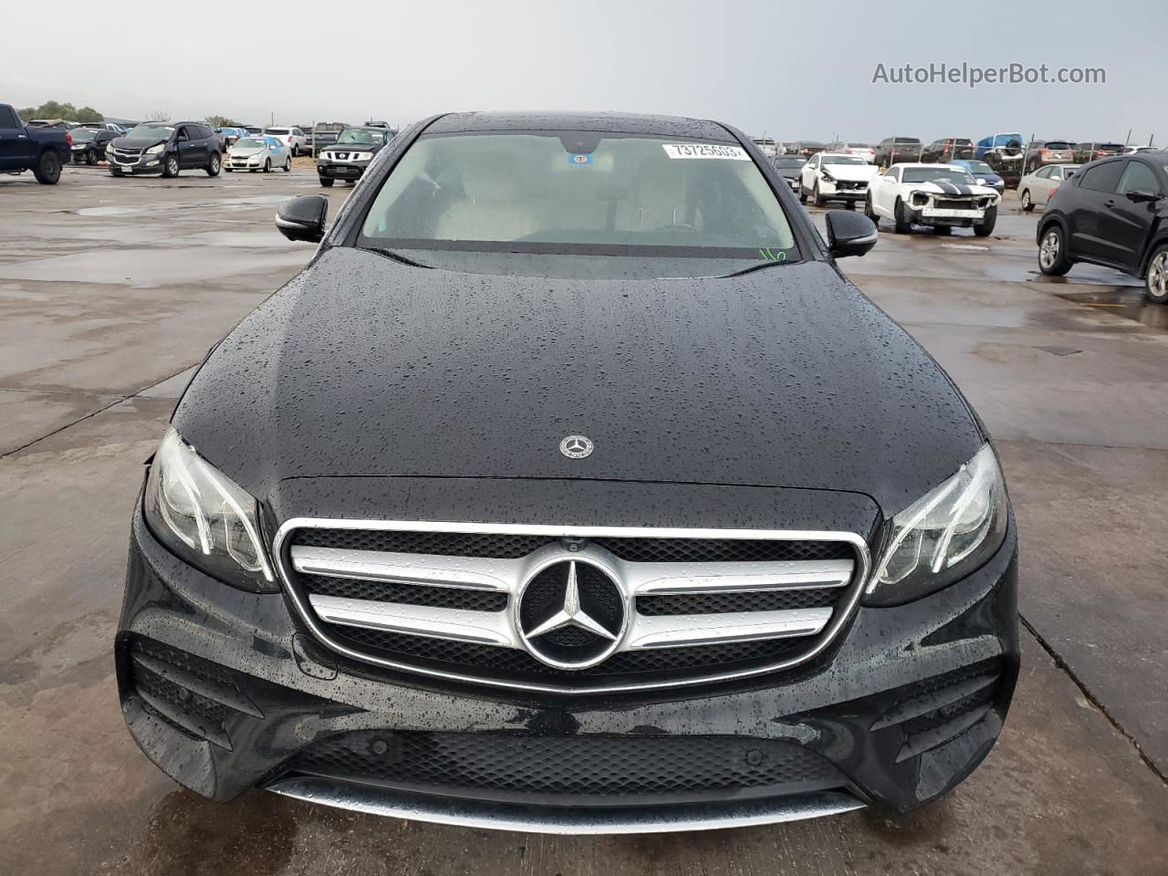 2019 Mercedes-benz E 300 4matic Black vin: WDDZF4KB1KA534641