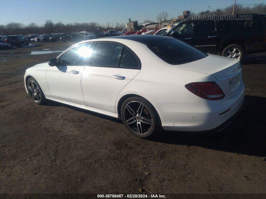 2019 Mercedes-benz E 300 4matic White vin: WDDZF4KB1KA616076