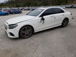 2019 Mercedes-benz E 300 4matic White vin: WDDZF4KB2KA501308