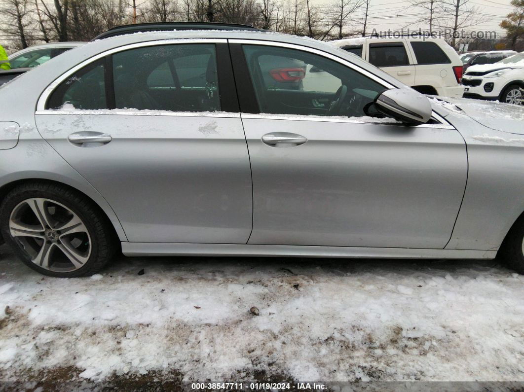 2019 Mercedes-benz E 300 4matic Silver vin: WDDZF4KB2KA506542