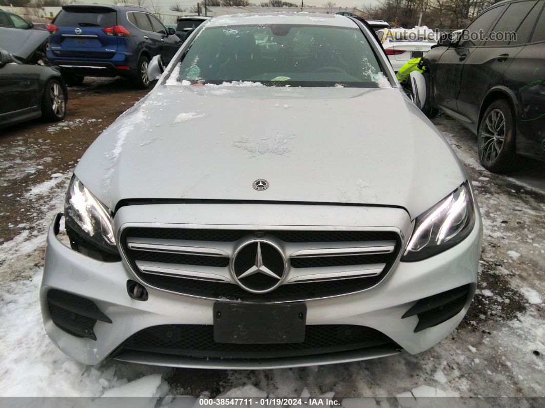 2019 Mercedes-benz E 300 4matic Silver vin: WDDZF4KB2KA506542