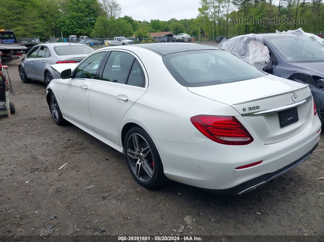 2019 Mercedes-benz E 300 4matic White vin: WDDZF4KB2KA676609