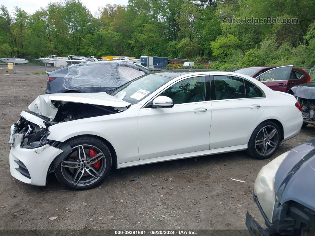 2019 Mercedes-benz E 300 4matic Белый vin: WDDZF4KB2KA676609