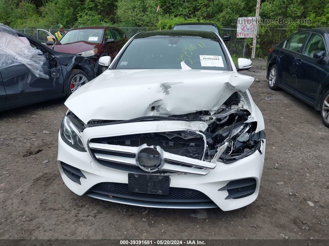 2019 Mercedes-benz E 300 4matic White vin: WDDZF4KB2KA676609