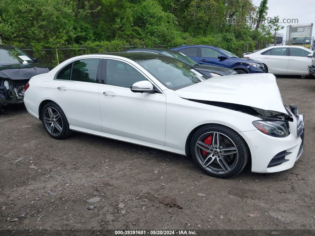 2019 Mercedes-benz E 300 4matic White vin: WDDZF4KB2KA676609